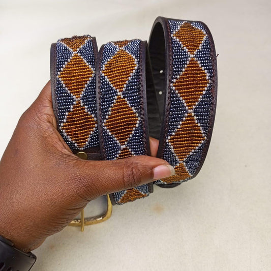 Maasai belt, Leather belt, Beaded belt, Handmade belt, Christmas gifts for loved ones African beaded belt, unisex belt, Casual belt, Boho