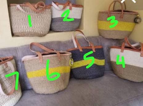 Handmade Woven Sisal Sling Bag - Boho Eco-Friendly Crossbody Bag | Sustainable Natural Fiber Purse | African Artisan Handcrafted Bag