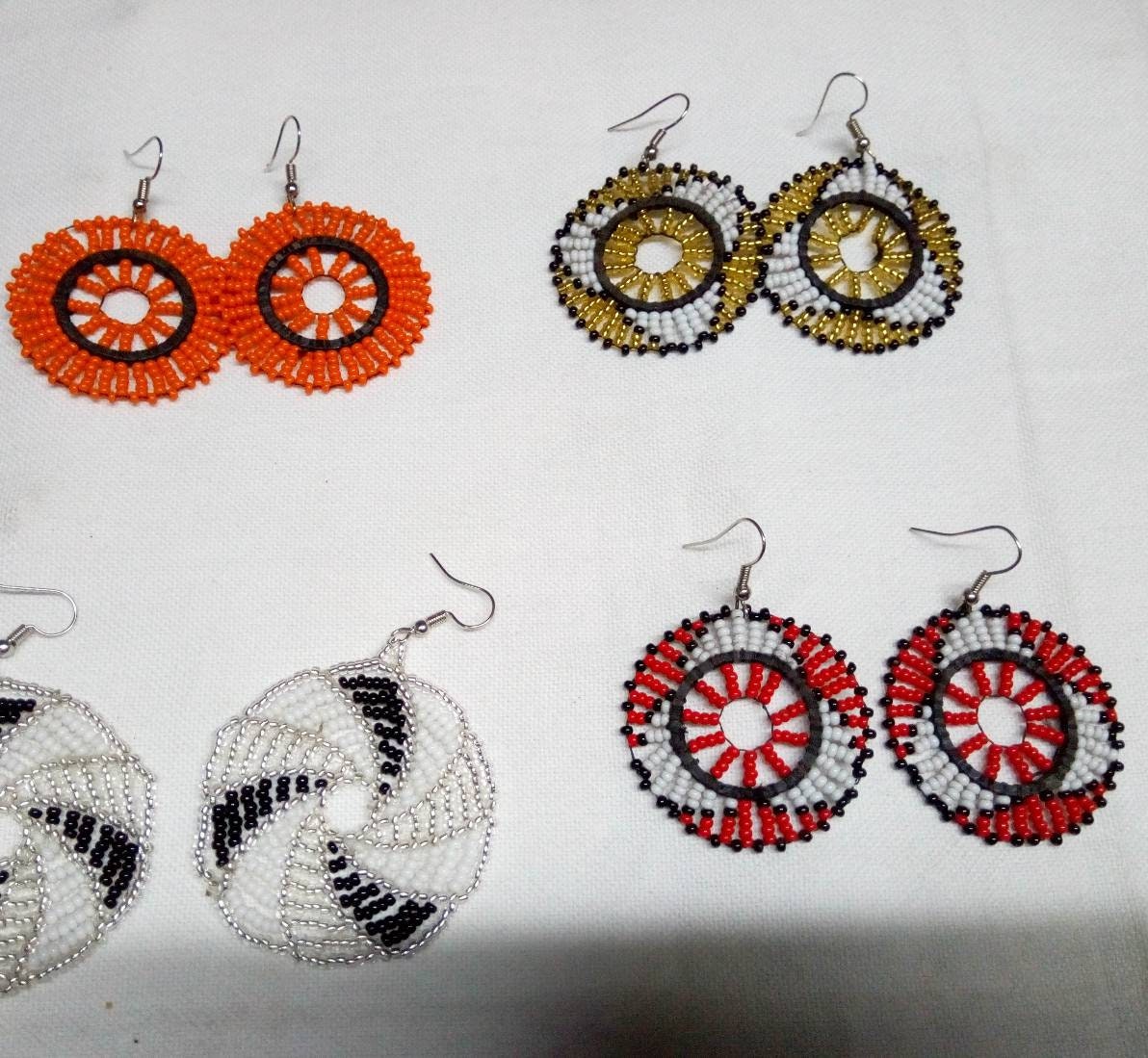 Colorful Boho Style Jewelry/Seed Bead Dangle Earrings for women/Lightweight & Trendy Giftgift for women