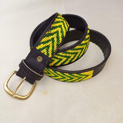 Maasai belt, Leather belt, Beaded belt, Handmade belt, Christmas gifts for loved ones African beaded belt, unisex belt, Casual belt, Boho