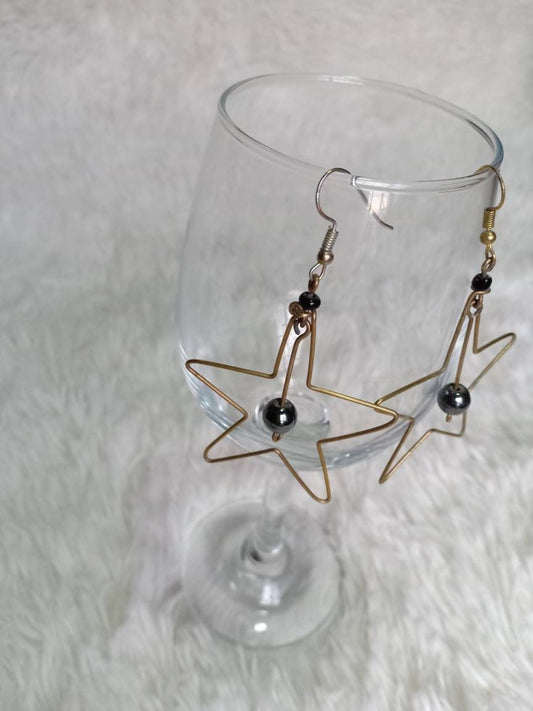 Maasai earrings / Set of 6 African earrings /brass earrings /Jewelry /Jewellery /African brass earrings, christmas earrings for loved ones.
