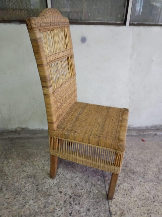 Free Shipping Handmade Malawi Cane Seat/Boho African Chair for Living Room/Rustic African Woven Seat/Perfect for Indoor & Outdoor Spaces/