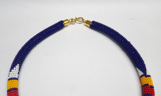 Boho Statement Jewelry/Colorful Seed Bead Necklace/Layered Necklace for Women/Gift for Her/Handmade Beaded Necklace/gift for women