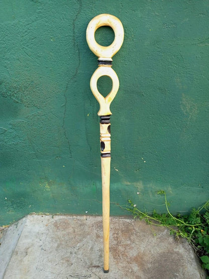 African wood Original Hiking Walking stick/Handmade Kenya Africa Mahogany Hardwood UnisexCane/Hand designed Cane/ Wooden walking stick
