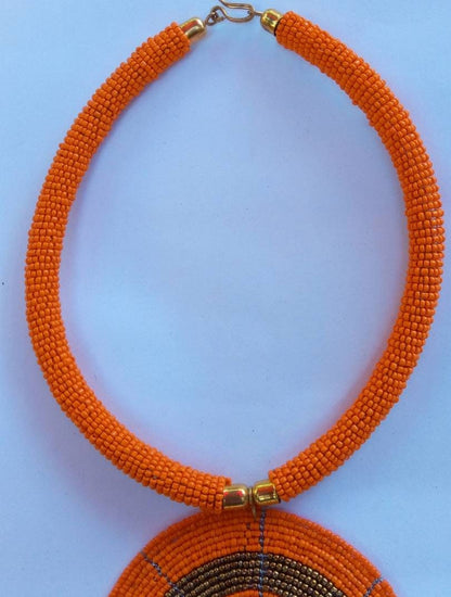 Boho Statement Jewelry/Colorful Seed Bead Necklace/Layered Necklace for Women/Gift for Her/Handmade Beaded Necklace/gift for women
