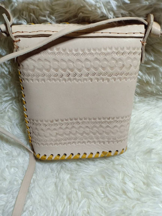 Genuine Leather Sling Bag - Handmade Vintage Crossbody Bag | Stylish Minimalist Leather Purse | Boho Chic Shoulder Bag for Everyday Use Gift