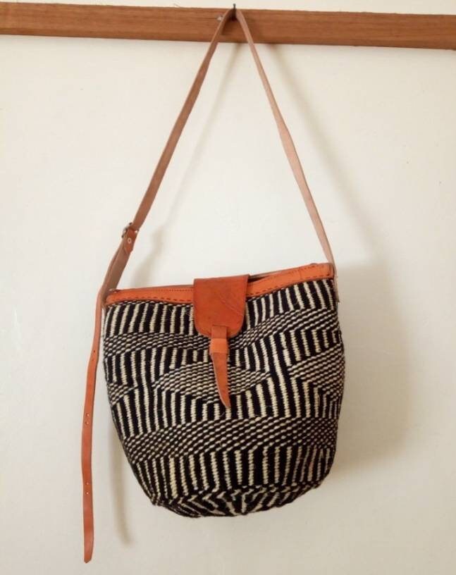 Handmade Woven Sisal Sling Bag - Boho Eco-Friendly Crossbody Bag | Sustainable Natural Fiber Purse | African Artisan Handcrafted Bag