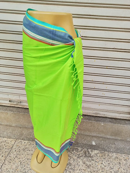 KIKOY n Authentic Kenyan Kikoy, Handwoven Wraps - Scarves & Beachwear, KIKOY n Sarong, Beach Cover Up