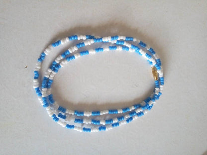 Handmade Waist Beads for Women/African Beaded Body Jewelry/Boho Style, Weight Loss, Belly Chain, Custom Size