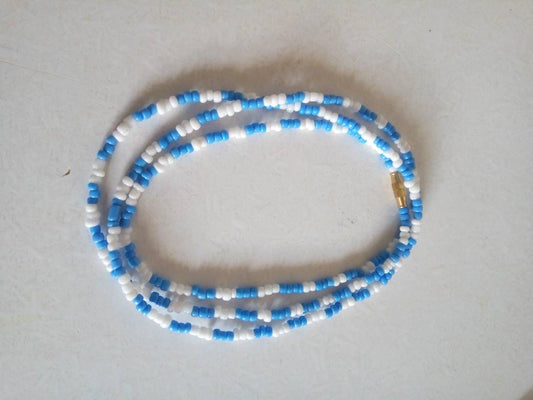 Handmade Waist Beads for Women/African Beaded Body Jewelry/Boho Style, Weight Loss, Belly Chain, Custom Size