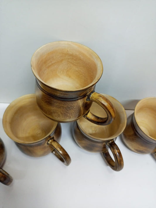 Nature's Embrace: Wholesale Handcrafted Wooden Mug Collection,wooden mugs,hand carved mugs,wooden cup,kitchen, eco-friendly,gift for mum