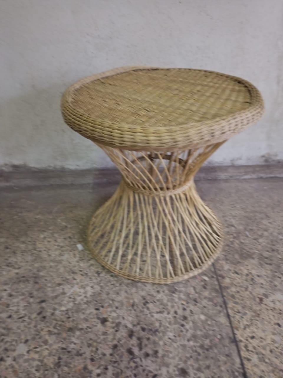 Free Shipping Handmade Malawi Cane stool/Boho African Chair for Living Room/Rustic African Woven Seat/Perfect for Indoor & Outdoor Spaces/