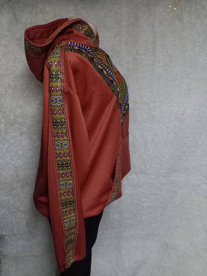 African unisex hood /Handmade Custom Winter Hood/Warm, and Stylish Cold Weather Gear/ Winter Hood/Personalized Winter hood /chrismass gift