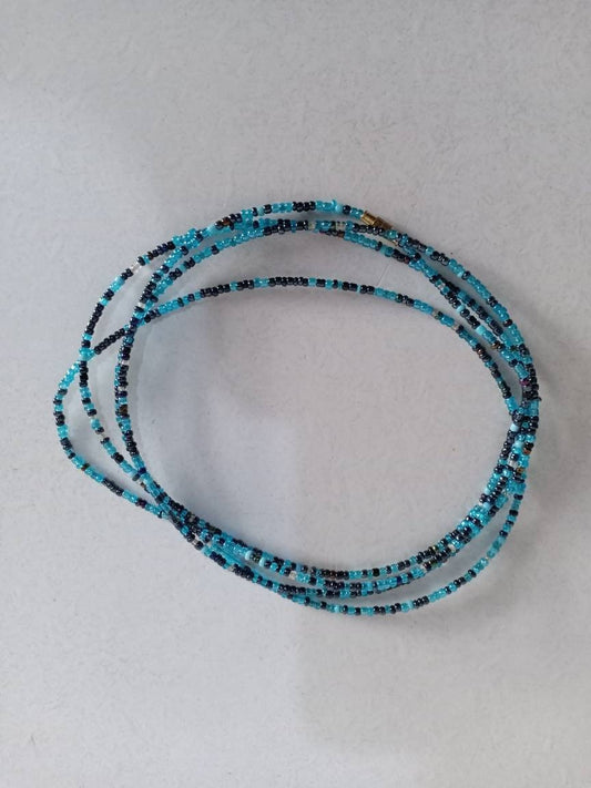 Handmade Waist Beads for Women/African Beaded Body Jewelry/Boho Style, Weight Loss, Belly Chain, Custom Size