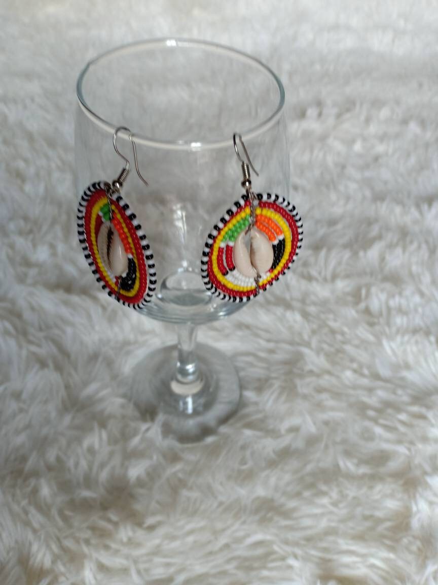 Beaded bead earrings,seed bead earrings,earrings with seed beads,handmade earrings,wholesale earringsgift for women