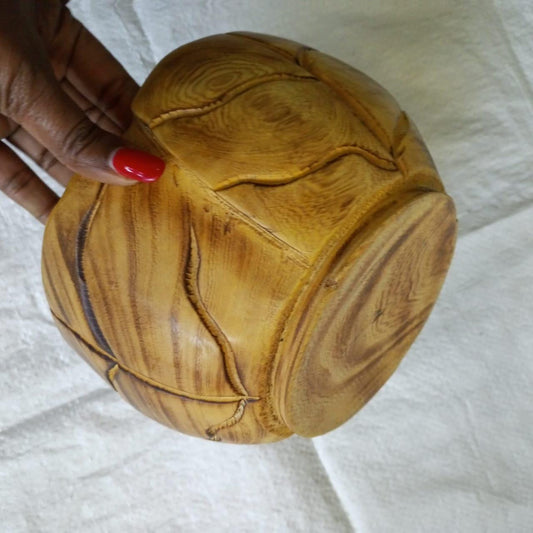 Handmade Wooden Bowl Candle | Christmas Soy Candle bowl| Holiday Gift | Rustic Home Decor | Aromatherapy Candle in Wooden Bowl