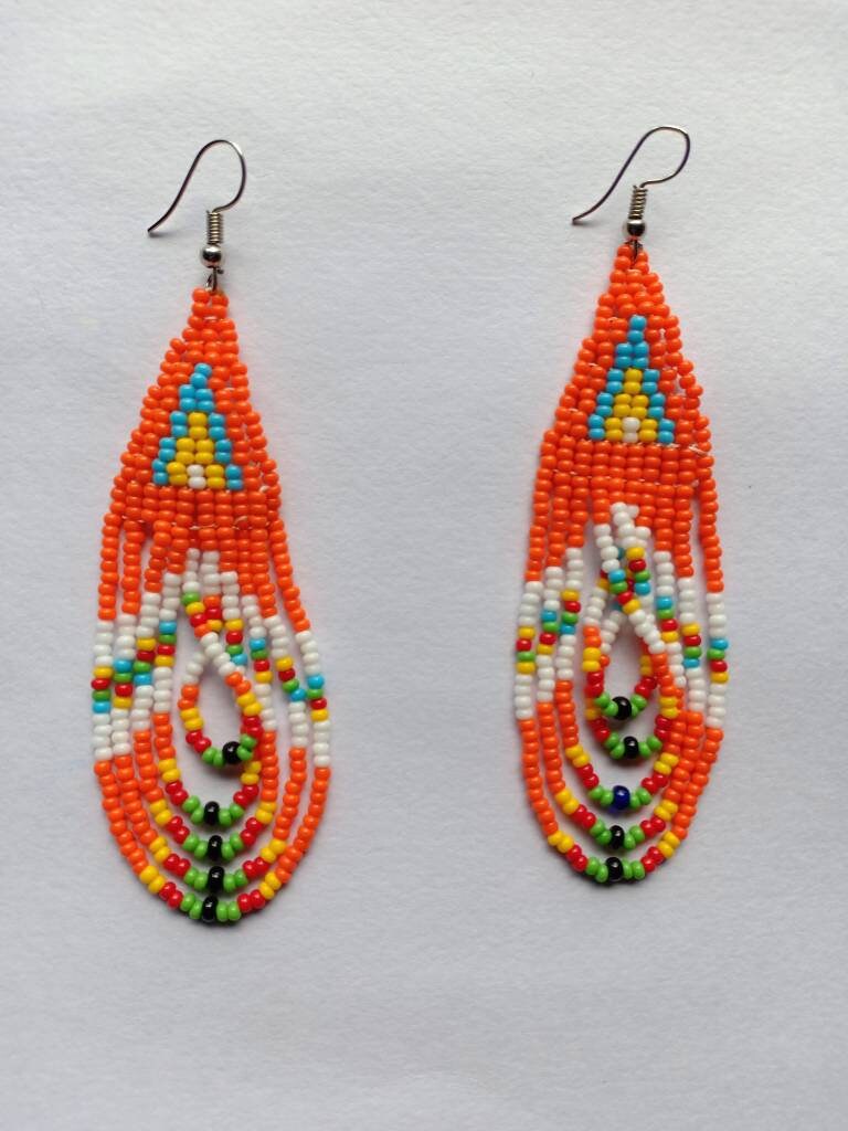 Colorful Boho Style Jewelry/Seed Bead Dangle Earrings for women/Lightweight & Trendy Giftgift for women