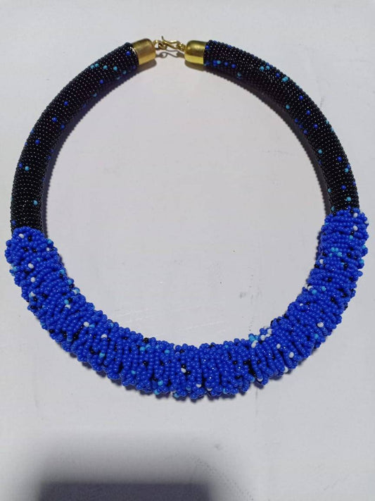 Boho Statement Jewelry/Colorful Seed Bead Necklace/Layered Necklace for Women/Gift for Her/Handmade Beaded Necklace/gift for women