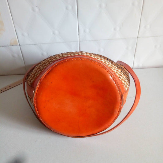 ON SALE: African leather Tote bag/laptop bag/handmade bag/mother day gift/unique mother day gift/valentine day gift/Christmas gift for her