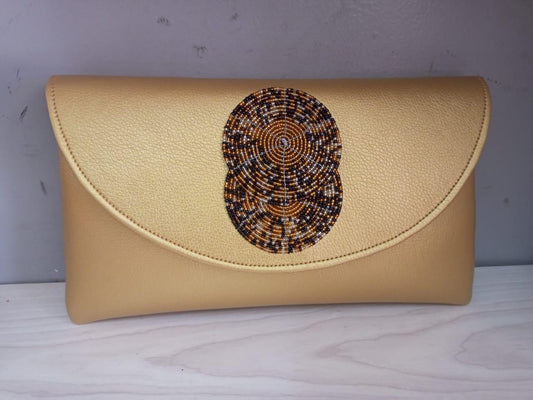 Gold leather African purses, bags,African bag, women purses , gift for her, christmas gift for loved ones,clutch bags, mother's day gifts