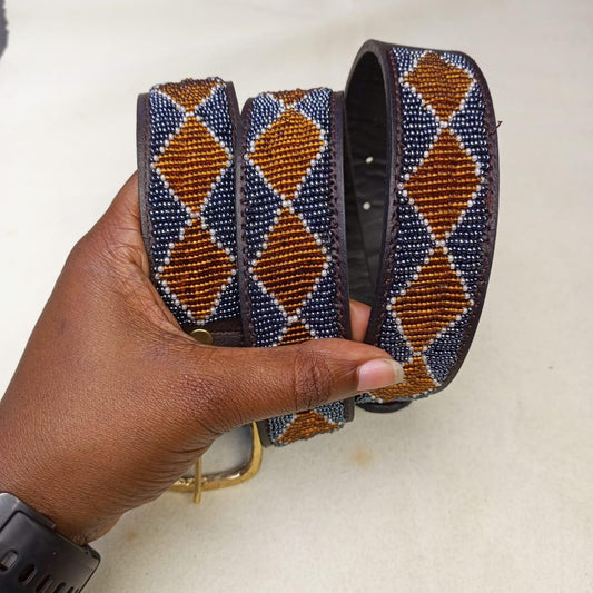 Maasai belt, Leather belt, Beaded belt, Handmade belt, Christmas gifts for loved ones African beaded belt, unisex belt, Casual belt, Boho