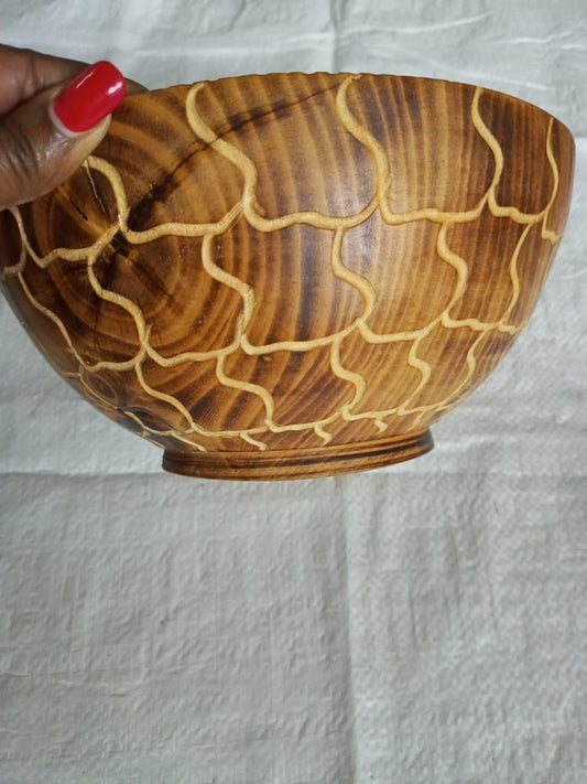 Handmade Wooden Bowl Candle | Christmas Soy Candle bowl| Holiday Gift | Rustic Home Decor | Aromatherapy Candle in Wooden Bowl