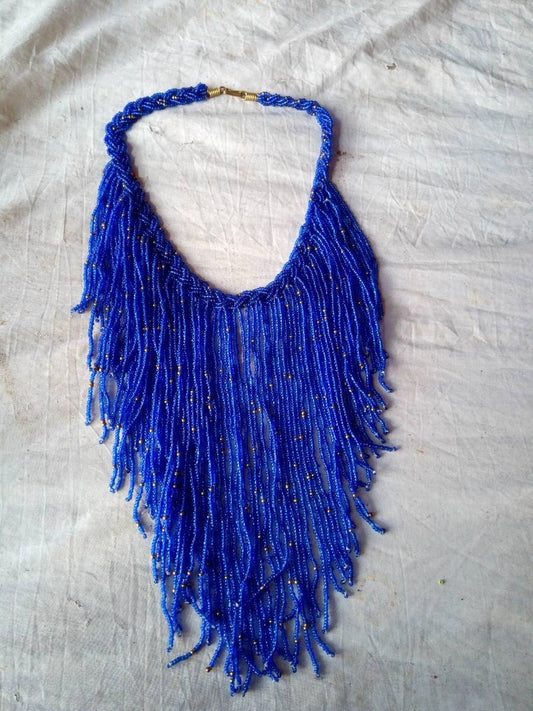 Boho Statement Jewelry/Colorful Seed Bead Necklace/Layered Necklace for Women/Gift for Her/Handmade Beaded Necklace/gift for women