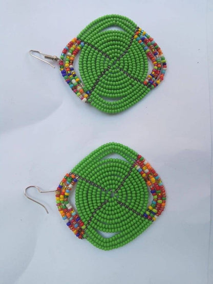 Colorful Boho Style Jewelry/Seed Bead Dangle Earrings for women/Lightweight & Trendy Giftgift for women