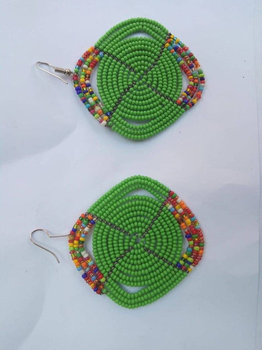 Colorful Boho Style Jewelry/Seed Bead Dangle Earrings for women/Lightweight & Trendy Giftgift for women