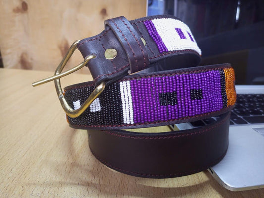 Maasai belt, Leather belt, Beaded belt, Handmade belt, Christmas gifts for loved ones African beaded belt, unisex belt, Casual belt, Boho