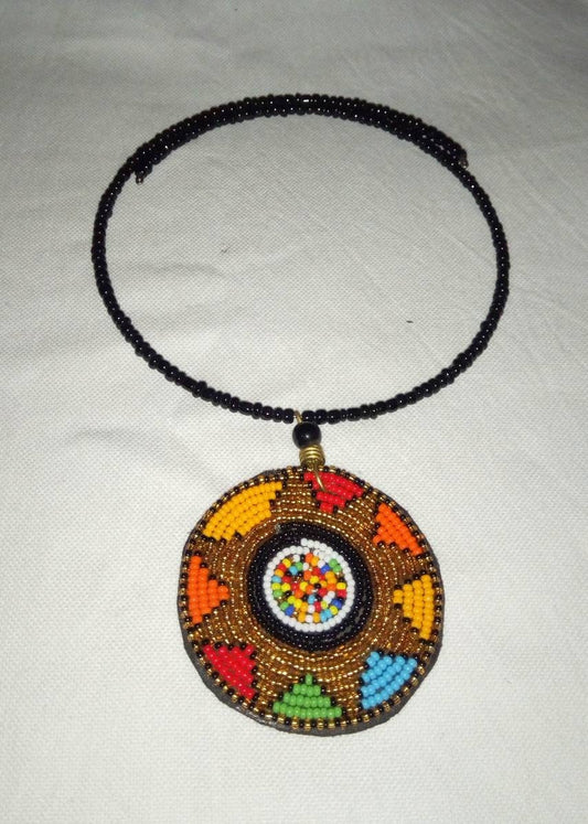 Boho Statement Jewelry/Colorful Seed Bead Necklace/Layered Necklace for Women/Gift for Her/Handmade Beaded Necklace/gift for women