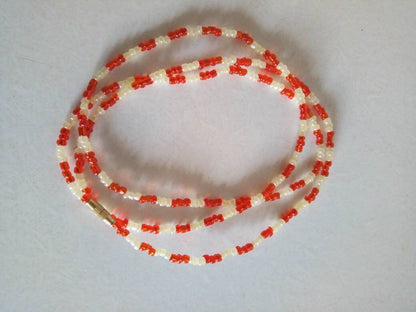 Handmade Waist Beads for Women/African Beaded Body Jewelry/Boho Style, Weight Loss, Belly Chain, Custom Size