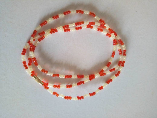 Handmade Waist Beads for Women/African Beaded Body Jewelry/Boho Style, Weight Loss, Belly Chain, Custom Size