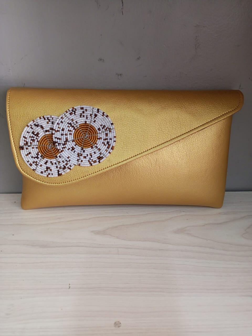Gold leather African purses, bags,African bag, women purses , gift for her, christmas gift for loved ones,clutch bags, mother's day gifts
