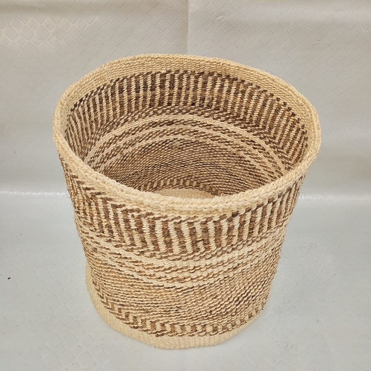 Handmade Woven Sisal Sling Bag - Boho Eco-Friendly Crossbody Bag | Sustainable Natural Fiber Purse | African Artisan Handcrafted Bag