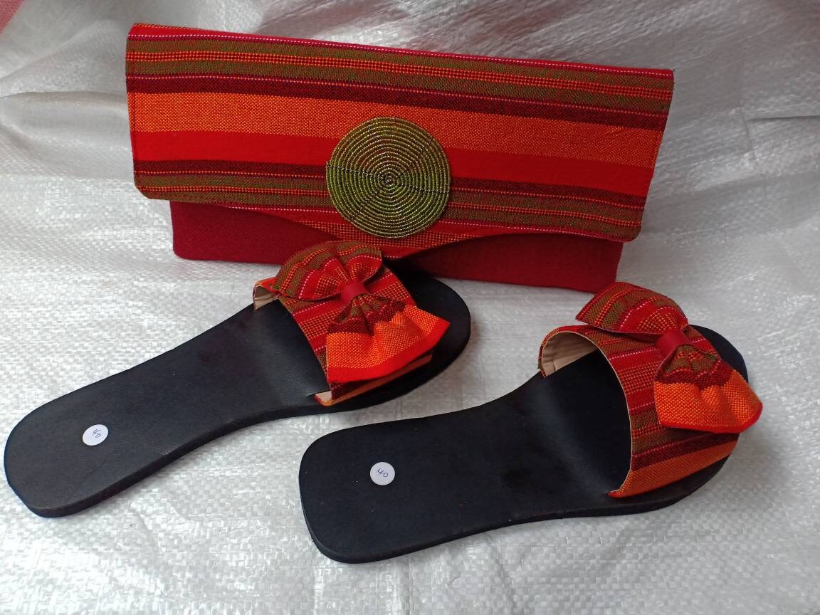 Handmade African Beaded Sandals/Authentic Maasai-Style Leather Flip-Flops Women/Boho Beach Sandals/Comfortable Summer Sandal African Gifts