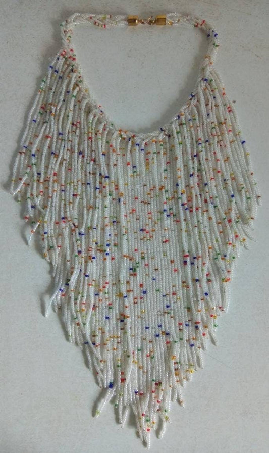 Boho Statement Jewelry/Colorful Seed Bead Necklace/Layered Necklace for Women/Gift for Her/Handmade Beaded Necklace/gift for women