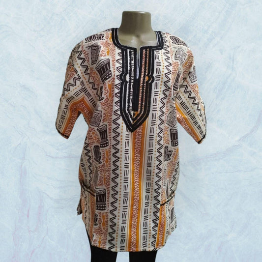 Authentic Unisex African Print Shirt | Vibrant Ankara Pattern | Fashionable  and Comfortable Wear,gift for him,gift for her.