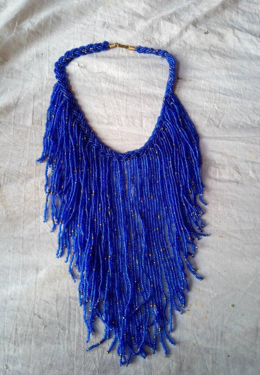 Boho Statement Jewelry/Colorful Seed Bead Necklace/Layered Necklace for Women/Gift for Her/Handmade Beaded Necklace/gift for women