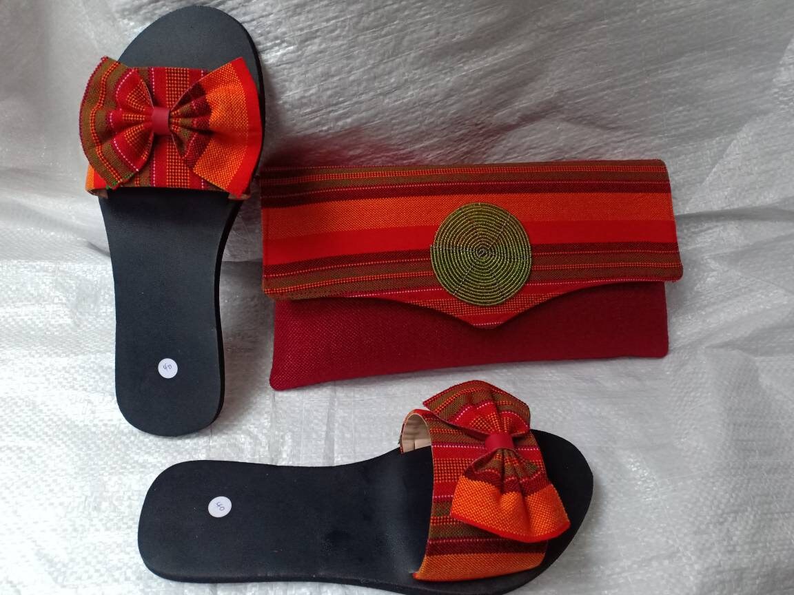 Handmade African Beaded Sandals/Authentic Maasai-Style Leather Flip-Flops Women/Boho Beach Sandals/Comfortable Summer Sandal African Gifts