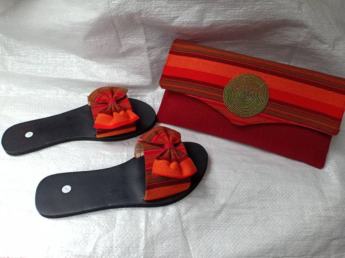 Handmade African Beaded Sandals/Authentic Maasai-Style Leather Flip-Flops Women/Boho Beach Sandals/Comfortable Summer Sandal African Gifts