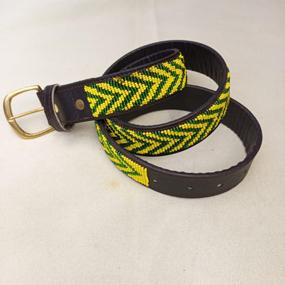 Maasai belt, Leather belt, Beaded belt, Handmade belt, Christmas gifts for loved ones African beaded belt, unisex belt, Casual belt, Boho