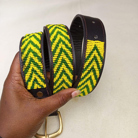 Maasai belt, Leather belt, Beaded belt, Handmade belt, Christmas gifts for loved ones African beaded belt, unisex belt, Casual belt, Boho
