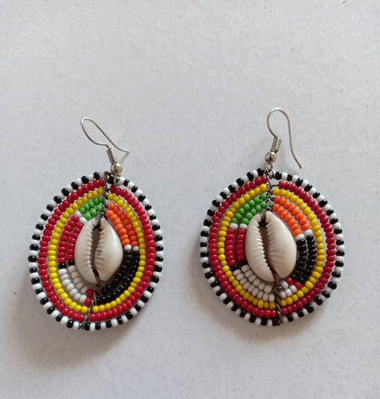 Colorful Boho Style Jewelry/Seed Bead Dangle Earrings for women/Lightweight & Trendy Giftgift for women