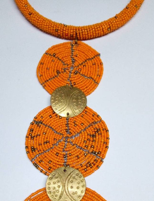 Boho Statement Jewelry/Colorful Seed Bead Necklace/Layered Necklace for Women/Gift for Her/Handmade Beaded Necklace/gift for women
