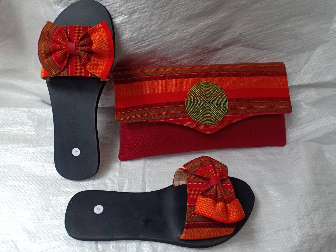 Handmade African Beaded Sandals/Authentic Maasai-Style Leather Flip-Flops Women/Boho Beach Sandals/Comfortable Summer Sandal African Gifts