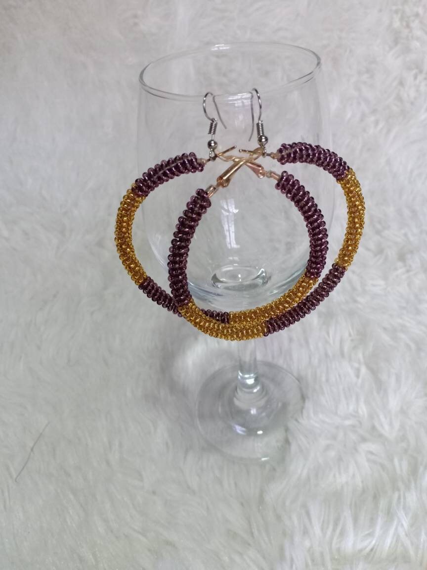 Colorful Boho Style Jewelry/Seed Bead Dangle Earrings for women/Lightweight & Trendy Giftgift for women