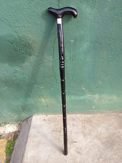 African wood Original Hiking Walking stick/Handmade Kenya Africa Ebony Hardwood UnisexCane/Hand designed Cane/ Wooden walking stick