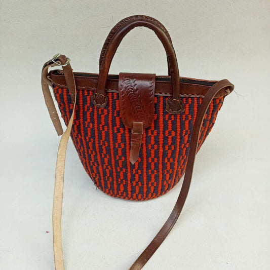 Handmade Woven Sisal Sling Bag - Boho Eco-Friendly Crossbody Bag | Sustainable Natural Fiber Purse | African Artisan Handcrafted Bag