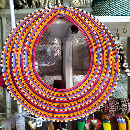 Boho Statement Jewelry/Colorful Seed Bead Necklace/Layered Necklace for Women/Gift for Her/Handmade Beaded Necklace/gift for women
